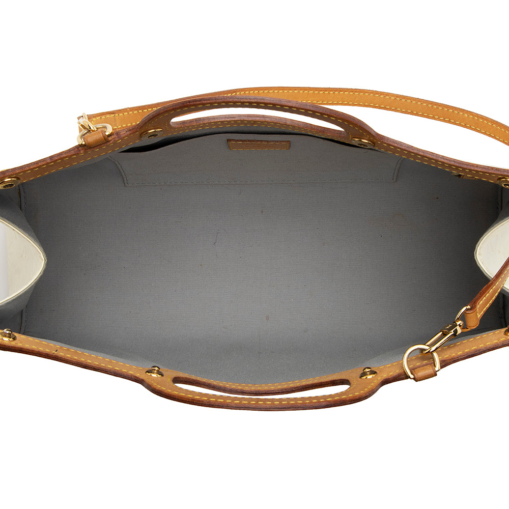 Louis Vuitton Monogram Vernis Roxbury Drive Clutch (SHF-19094)