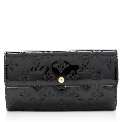 Louis Vuitton Monogram Vernis Sarah Wallet - FINAL SALE (SHF-19019)