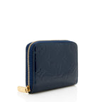 Louis Vuitton Monogram Vernis Zippy Coin Purse (SHF-18544)