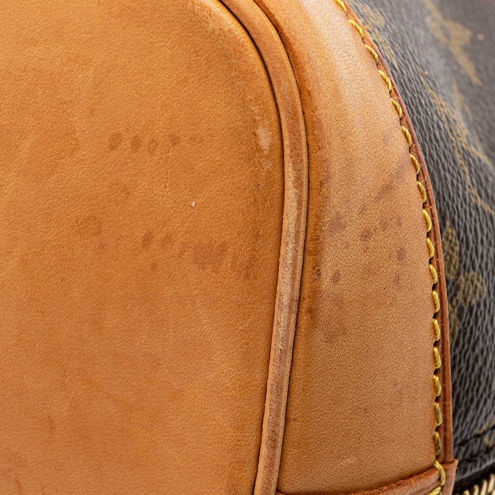 Louis Vuitton Vintage Monogram Canvas Alma PM Satchel (SHF-18559)