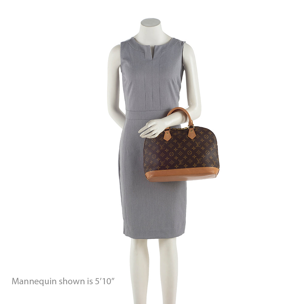 Louis Vuitton Vintage Monogram Canvas Alma PM Satchel (SHF-19028)