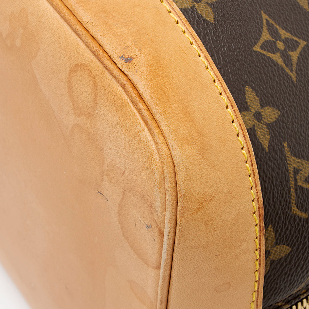 Louis Vuitton Vintage Monogram Canvas Alma PM Satchel (SHF-19119)