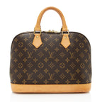 Louis Vuitton Vintage Monogram Canvas Alma PM Satchel (SHF-19119)