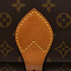 Louis Vuitton Vintage Monogram Canvas Cartouchiere GM Shoulder Bag (SHF-14736)