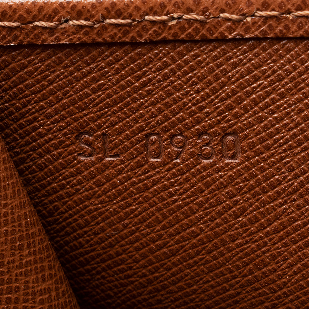 Louis Vuitton Vintage Monogram Canvas Cartouchiere GM Shoulder Bag (SHF-14736)