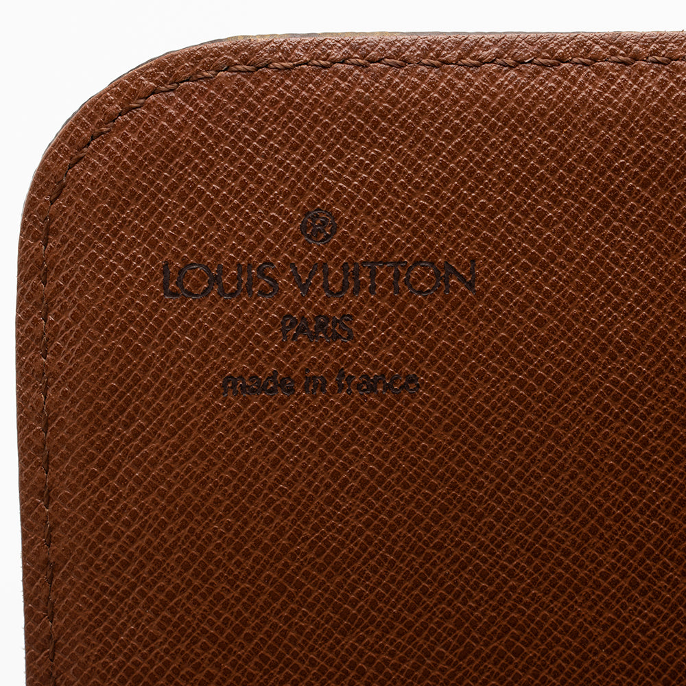 Louis Vuitton Vintage Monogram Canvas Cartouchiere GM Shoulder Bag (SHF-14736)
