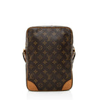 Louis Vuitton Vintage Monogram Canvas Danube GM Shoulder Bag (SHF-19108)