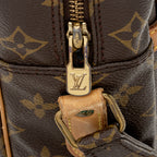 Louis Vuitton Vintage Monogram Canvas Danube GM Shoulder Bag (SHF-19108)