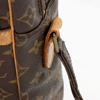 Louis Vuitton Vintage Monogram Canvas Danube GM Shoulder Bag (SHF-19108)