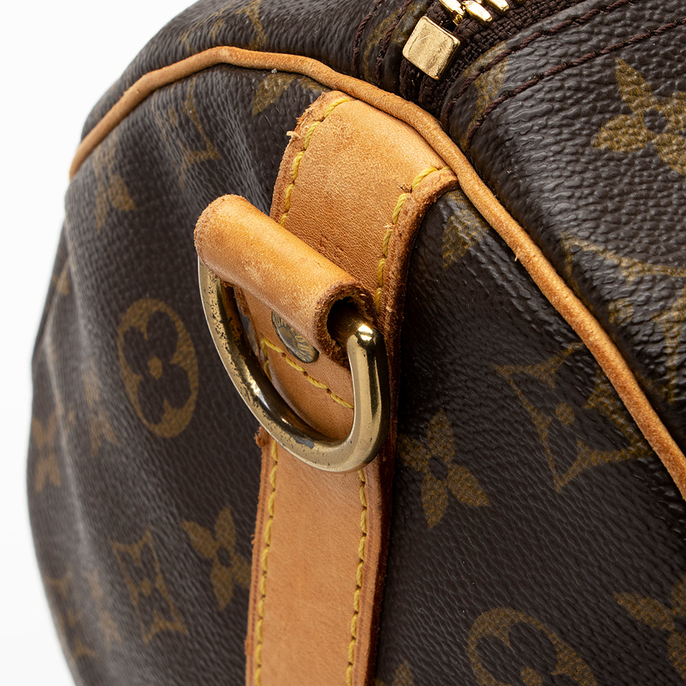Louis Vuitton Vintage Monogram Canvas Keepall Bandouliere 55 Duffle Bag (SHF-18608)