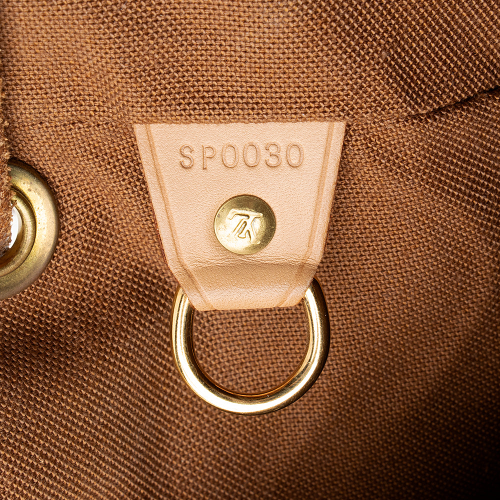 Louis Vuitton Vintage Monogram Canvas Montsouris MM Backpack (SHF-18958)