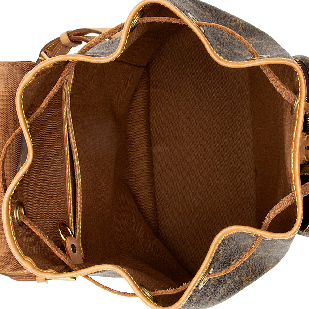 Louis Vuitton Vintage Monogram Canvas Montsouris MM Backpack (SHF-18958)