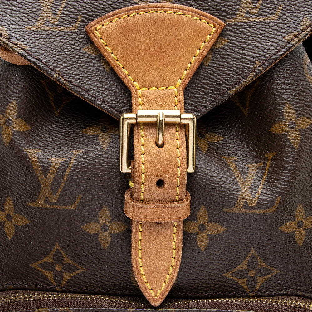 Louis Vuitton Vintage Monogram Canvas Montsouris MM Backpack (SHF-18990)