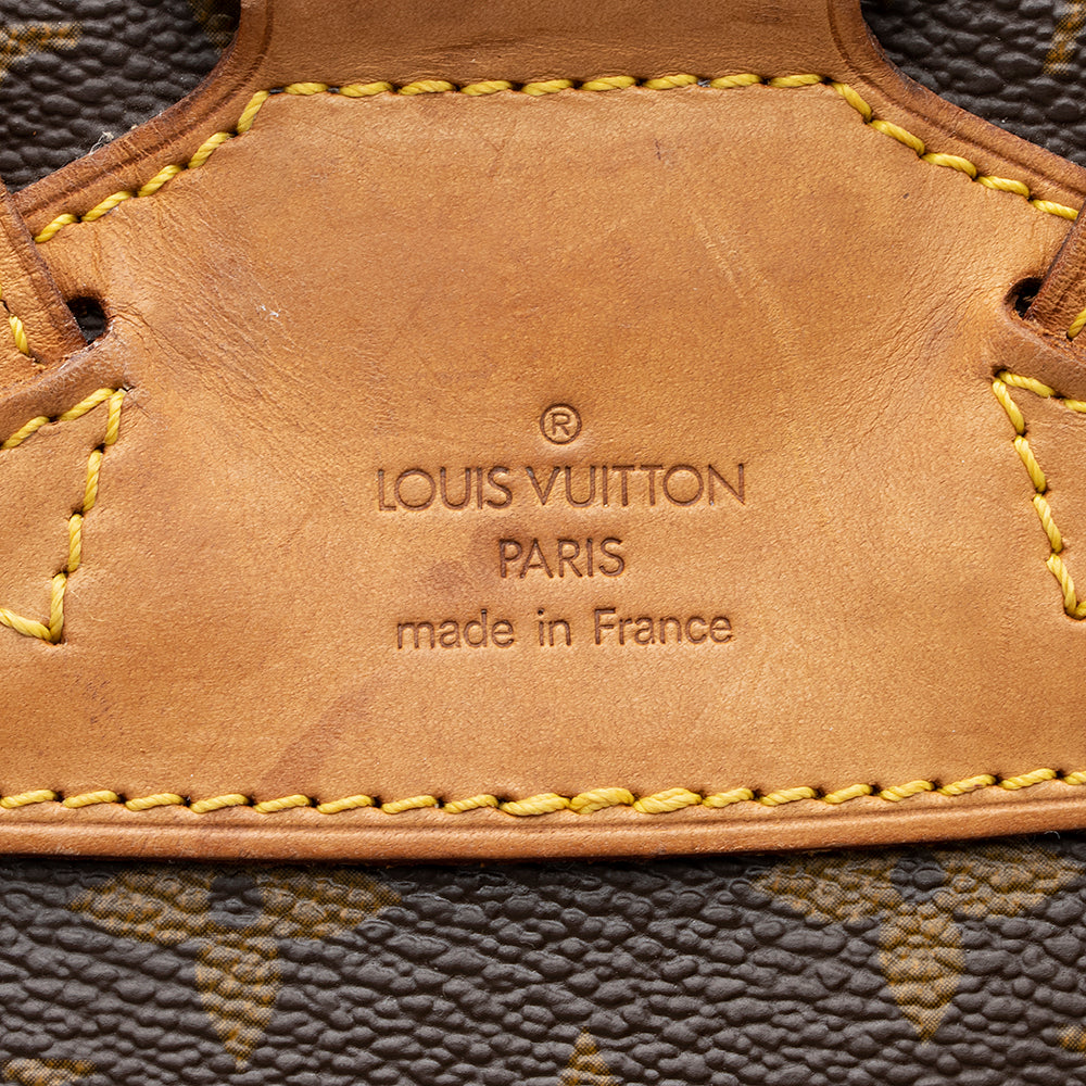 Louis Vuitton Vintage Monogram Canvas Montsouris MM Backpack (SHF-18990)