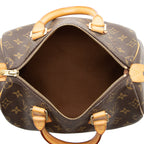 Louis Vuitton Vintage Monogram Canvas Speedy 25 Satchel (SHF-19005)