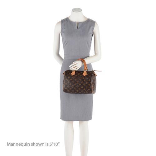 Louis Vuitton Vintage Monogram Canvas Speedy 25 Satchel (SHF-19005)