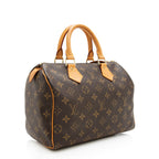Louis Vuitton Vintage Monogram Canvas Speedy 25 Satchel (SHF-19005)