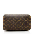 Louis Vuitton Vintage Monogram Canvas Speedy 30 Satchel (SHF-18582)