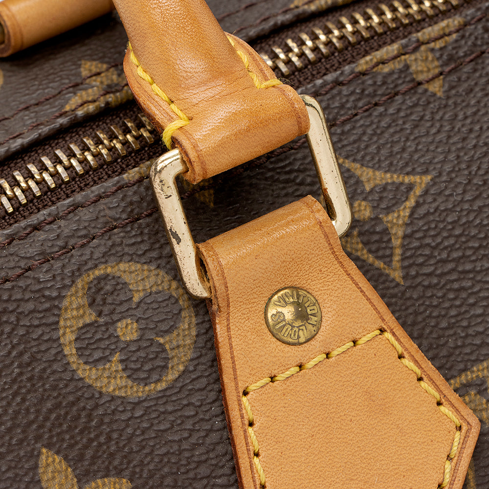 Louis Vuitton Vintage Monogram Canvas Speedy 30 Satchel (SHF-18582)