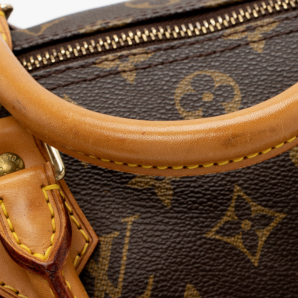 Louis Vuitton Vintage Monogram Canvas Speedy 30 Satchel (SHF-18582)