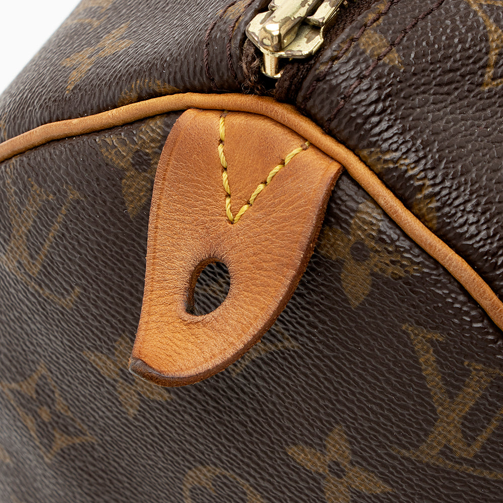 Louis Vuitton Vintage Monogram Canvas Speedy 30 Satchel - FINAL SALE (SHF-19138)