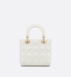 Dioramour Small Lady Dior Bag Latte Cannage Lambskin