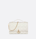 My Dior Top Handle Bag Latte Cannage Lambskin