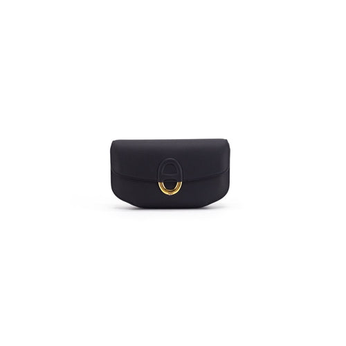 Hermes Cherche-Midi Clutch Noir - A Stamp