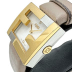 Fendi Mania Quartz Watch Stainless Steel/Leather