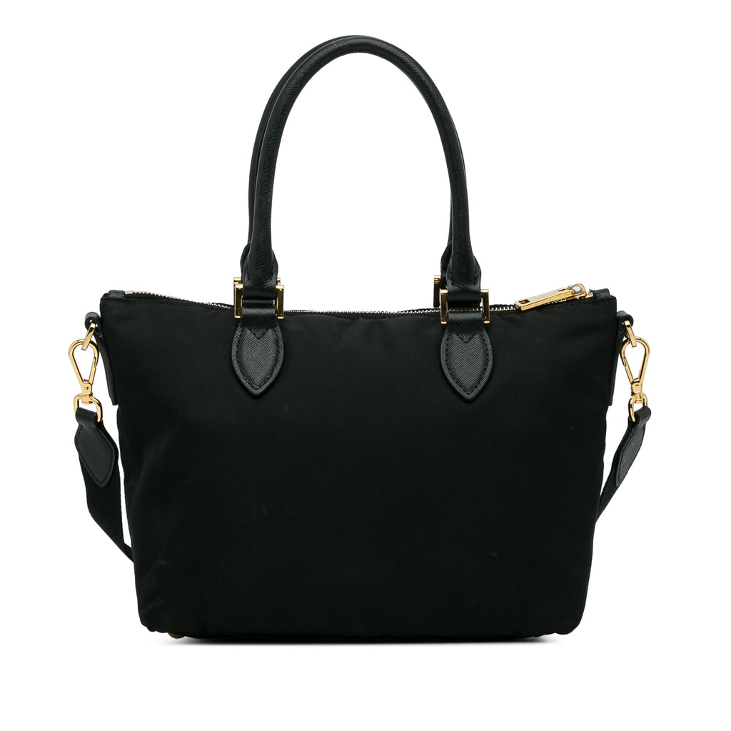 PRADA - Tessuto Satchel Crossbody Bag
