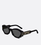 Diorsignature B1U Black Butterfly Sunglasses