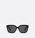 Diorsignature S7F Black Square Sunglasses
