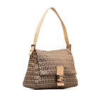 FENDI Zucchino Mamma Forever Shoulder Bag