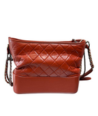 CHANEL - Gabrielle Hobo Chevron Aged Calfskin