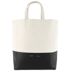 CELINE Vertical Cabas Small Bicolour Tote Bag