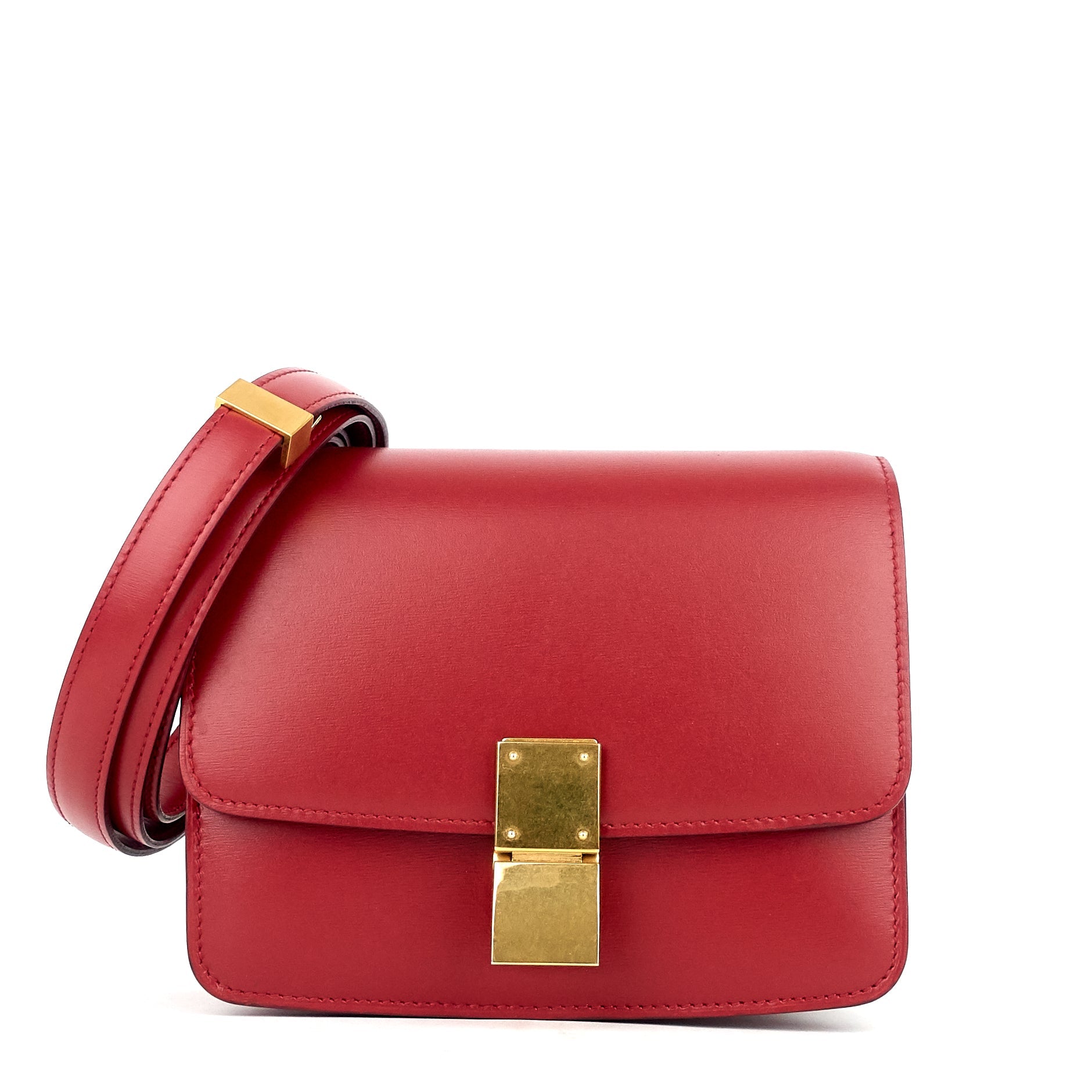 CELINE Classic Box Small Calf Leather Bag