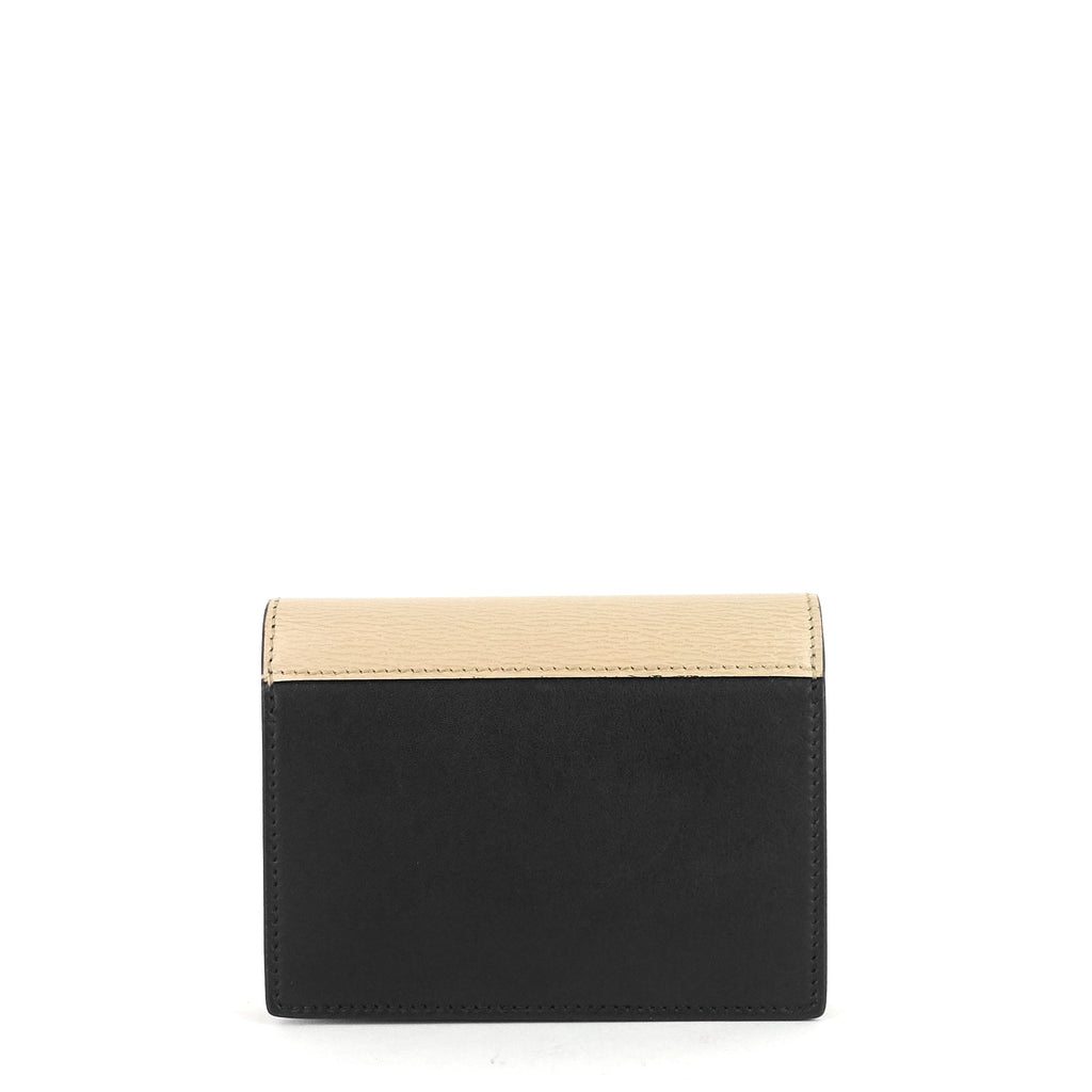 CELINE Pocket Tricolour Calfskin Card Holder