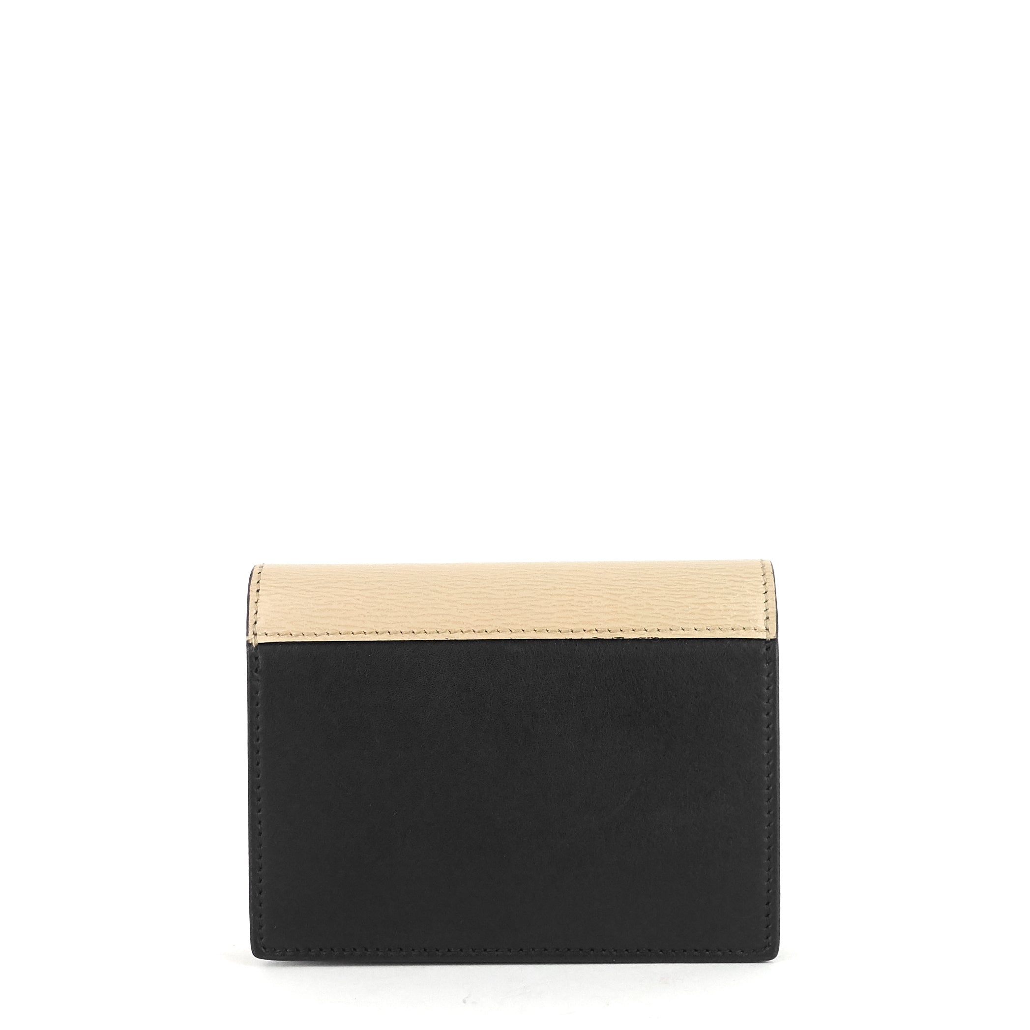 CELINE Pocket Tricolour Calfskin Card Holder