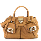 CELINE Ball Lock Leather  Bag