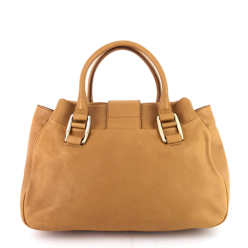 CELINE Ball Lock Leather  Bag