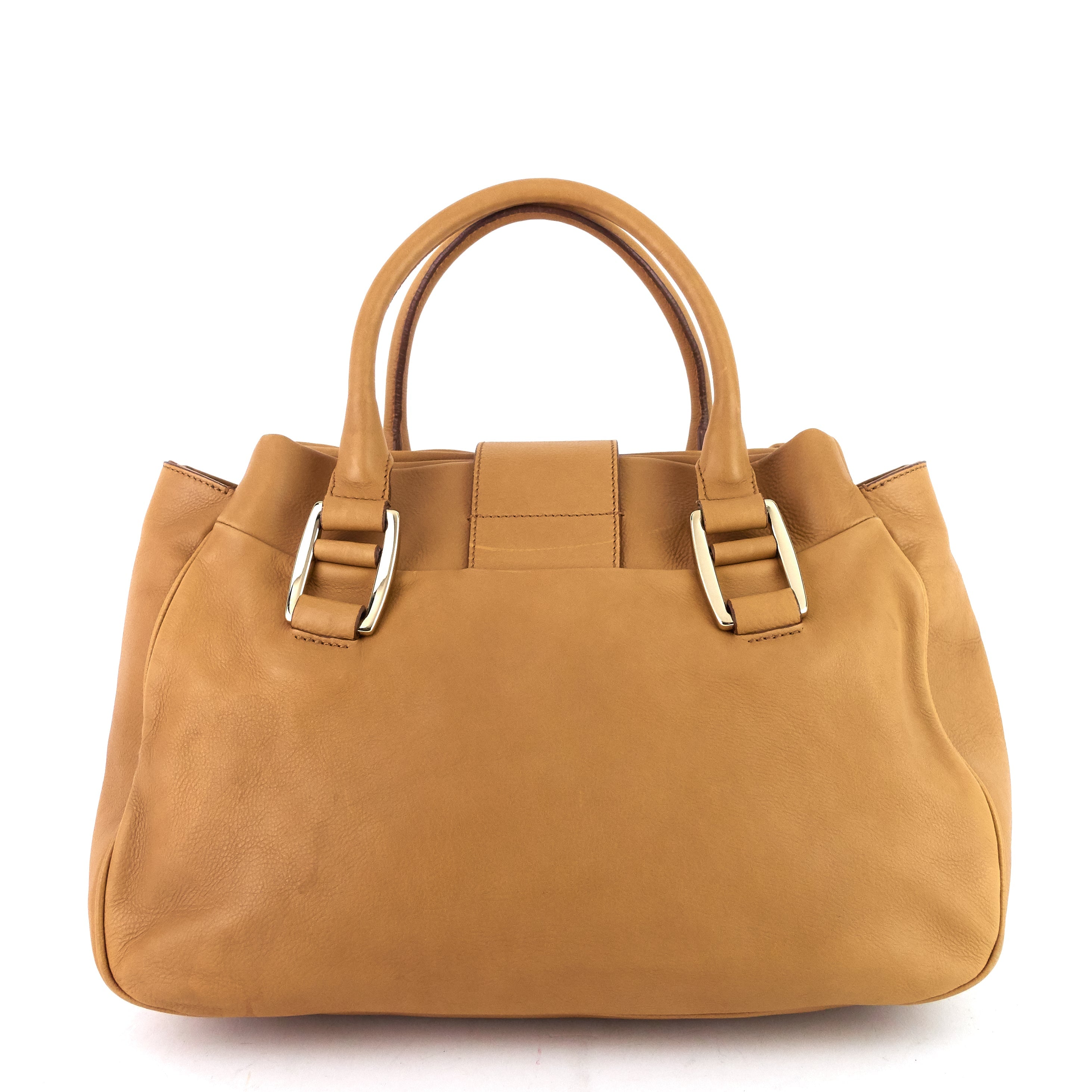 CELINE Ball Lock Leather  Bag