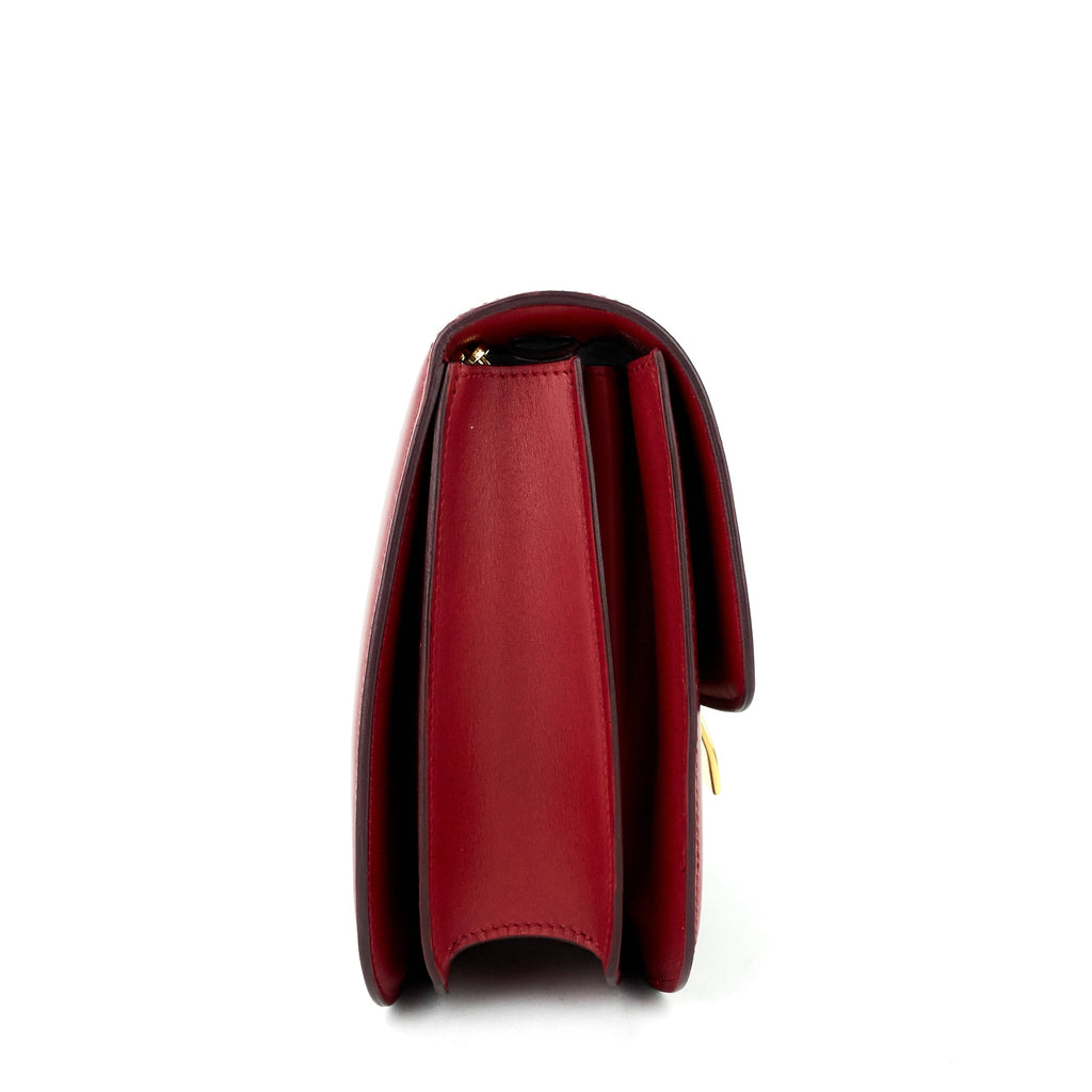 CELINE Box Flap Medium Calf Leather Bag