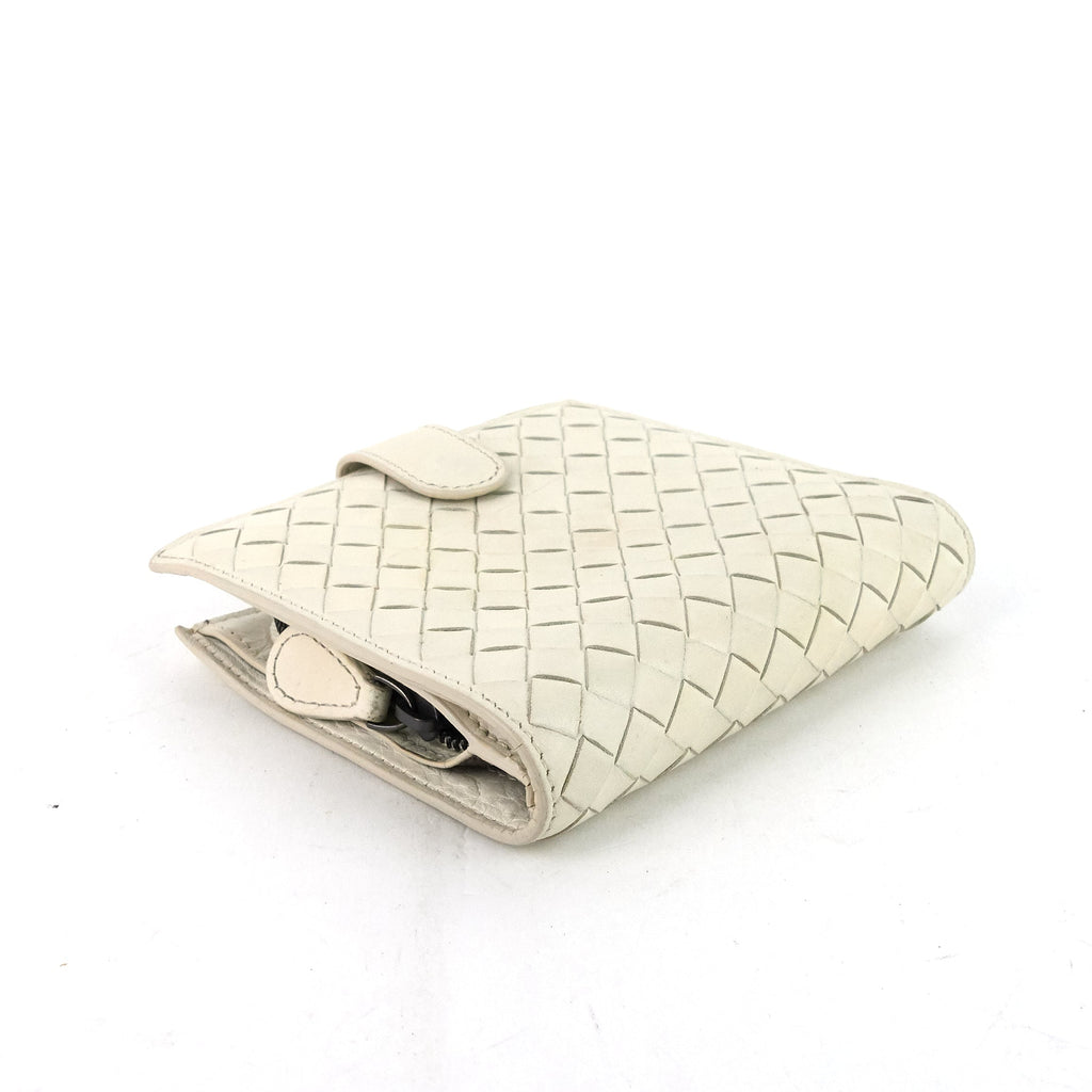 BOTTEGA VENETA Intrecciato Nappa Leather French Flap Wallet