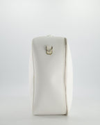 Fendi White Children's Baby Changing Bag with Unicorn Print and Silver Hardware