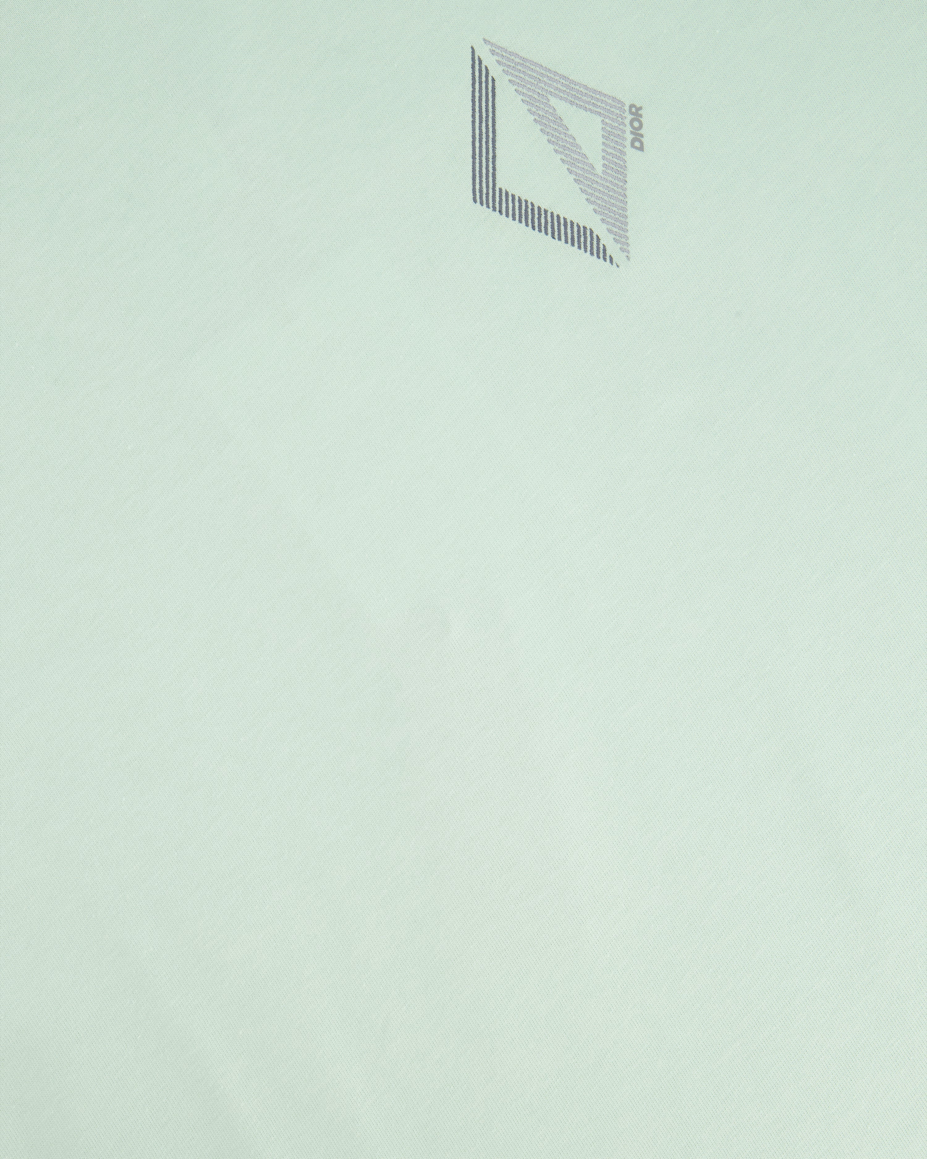 Christian Dior Menswear Mint "CD Diamond Logo" T-Shirt Size XXS (UK 32)