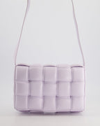 *HOT & FIRE PRICE* Bottega Veneta Pale Lilac Padded Cassette Bag with Gold Hardware RRP £2,780