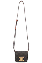 CELINE Mini Claude Bag Triomphe Canvas