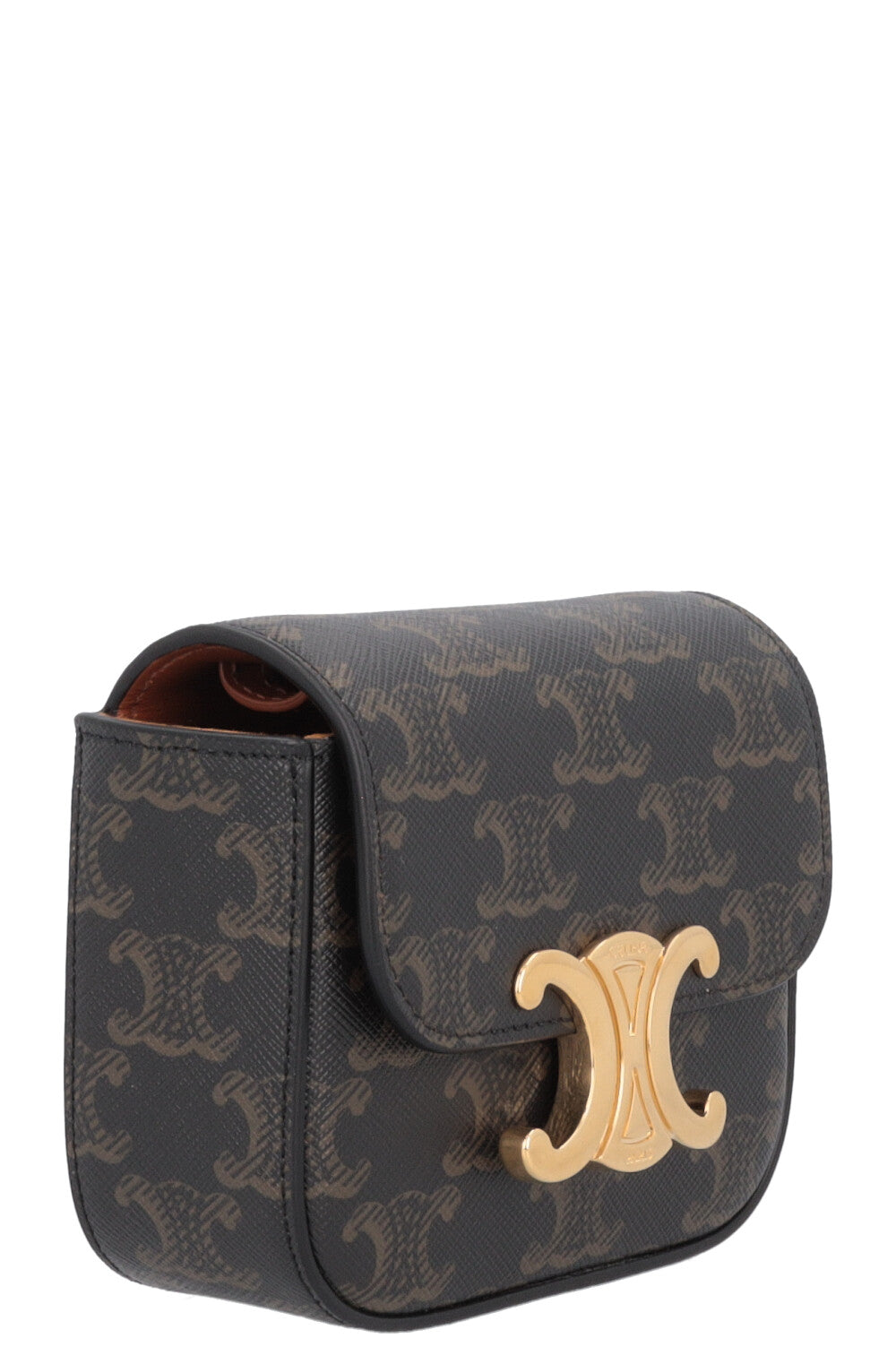 CELINE Mini Claude Bag Triomphe Canvas