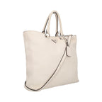 PRADA Leather Tote White