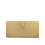 BOTTEGA VENETA Wallet in Beige Leather